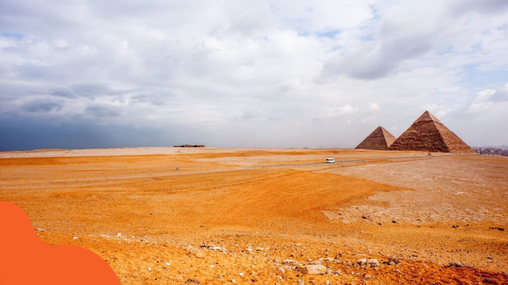 Plateau Giza, Płaskowyż w Gizie